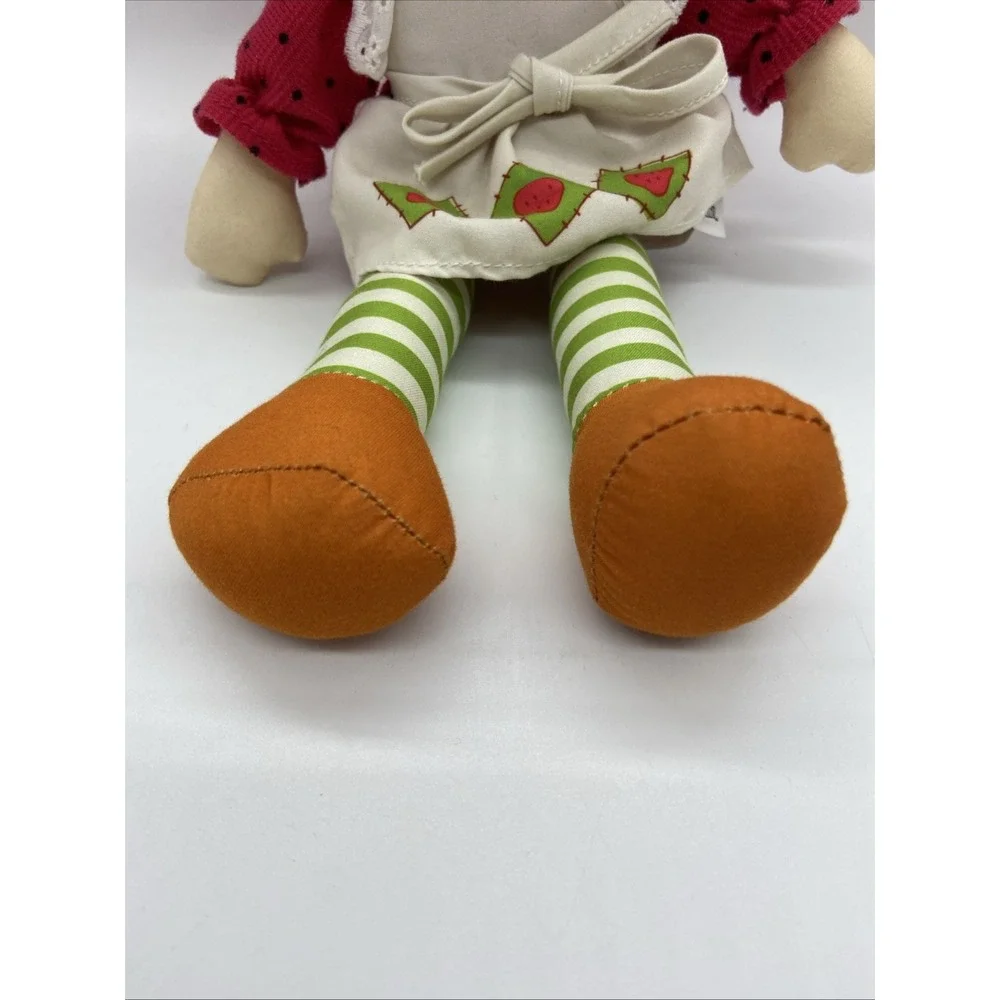Basic Fun Strawberry Shortcake Plush Rag Doll 2021 Classic Style Red Yarn‎ Hair